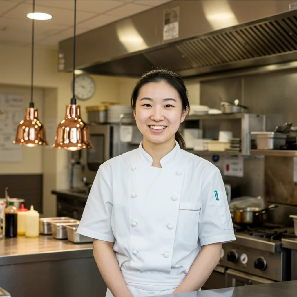Pastry chef portrait